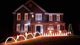 A Christmas Movie Light Show [upl. by Enilra]