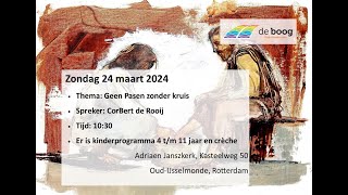 Adriaen Janszkerk  Kerkdienst 24 maart 2024 [upl. by Aneled298]