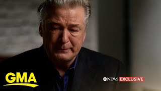 Alec Baldwin says he didnt pull the trigger in fatal film set shooting l GMA [upl. by Curley]