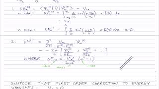 Perturbation Theory in Quantum Mechanics Practice [upl. by Bilicki]