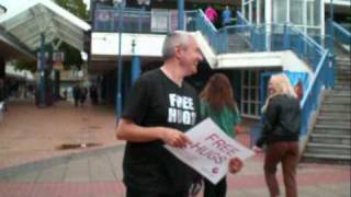 Free Hugs Burnley 2011  International Hugs Week [upl. by Khanna]