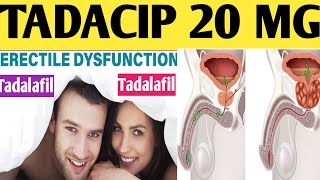 TADACIP 20 mg review in hindi  tadalafil 20 mg tablet uses in hindi [upl. by Pfister630]