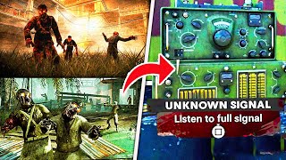 NEW EASTER EGG SOLVED IN OUTBREAK  CLASSIC ZOMBIES MAPS ITEM GUIDE All Locations Unknown Signal [upl. by Adnilav]