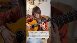 Mamak Türküsü guitar arrangement 🎸 difficulty medium level ✨ [upl. by Ermeena408]