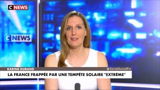 Aurores boréales en France  lexplication  Karine Durand sur CNEWS [upl. by Suriaj335]