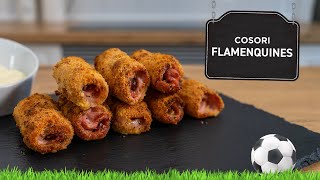 Receta  Flamenquines en freidora sin aceite Cosori [upl. by Jaimie]