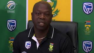 A lot of pressure being first black coach of Cricket South Africa Ottis Gibson [upl. by Sylram]