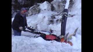 Aebi CC66 With A Zaugg Snow Blower [upl. by Strang]