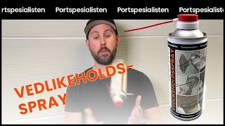 Vedlikeholdsspray fra Portspesialisten [upl. by Grados]