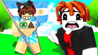 💩 GRINGO ZUOU O BRASIL DO NADA ME VINGUEI DESTRUINDO A CONTA DELE DO ROBLOX [upl. by Yrrak]