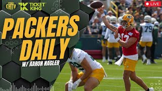 PackersDaily Lotta ballgame left at backup quarterback [upl. by Korry]