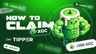 HOW TO CLAIM XGC REWARDS ON TIPPERX  XRP GOD CANDLE [upl. by Goody]