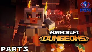 Minecraft Dungeons PS5 Walkthrough Gameplay Part 3  FULL GAME [upl. by Julienne]