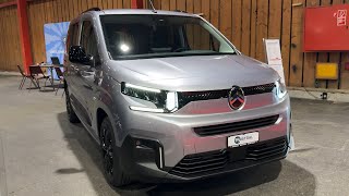 New CITROEN BERLINGO FACELIFT 2024  PRACTICALITY test amp trunk space BlueHDi 130 MAX [upl. by Atirabrab360]