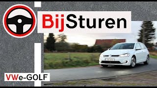 BijSturen  2017 VW Volkswagen eGolf 136PK test review [upl. by Ebaj]