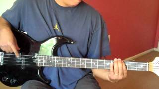 quotI Wont Back Downquot Tom Petty Bass Cover [upl. by Germano305]