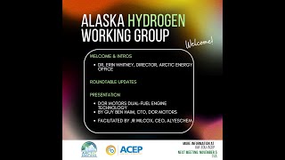 Alaska Hydrogen Working Group Oct 8 2024 DorMotors Presentation  DorMotors DualFuel Technology [upl. by Sillad]