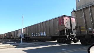 BNSF 9315 West in Princeton IL 21824 [upl. by Gruver]