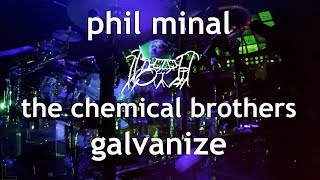 Drum Cover Video  The Chemical Brothers  Galvanize [upl. by Bromley]