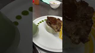 Food plating prepares dishes with heart food foodplating plating chef [upl. by Aleibarg]