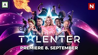 Norske talenter er tilbake 8 september på TVNorge  Norske talenter [upl. by Danzig]