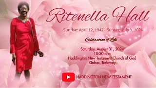 Thanksgiving Service for the late Sis Retinella Hall  August 31 2024 [upl. by Nilrac820]