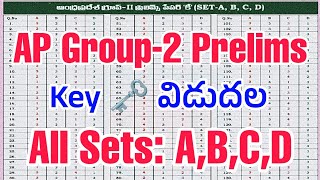 AP Group2 Prelims Exam key Pdf Download ap group2 prelims key pdf  RK Tutorial [upl. by Nigel657]