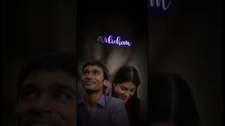 Idhazin oru oram song whatsapp status 3movie anirudh dhanush lovebeats lovesong hitsong song [upl. by Blalock]