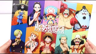 One Piece Lucky Bag Unboxing Mos Burger 2024 [upl. by Apicella838]