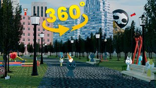 VR 360°  INCREDIBOX SPRUNKI IN PARK CHILL MOD TIME  FUNNY SPRUNKI  4K Experience POV [upl. by Goulet]