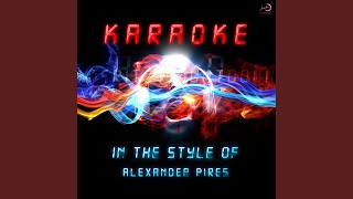 Necesidad In the Style of Alexandre Pires Karaoke Version [upl. by Corydon834]