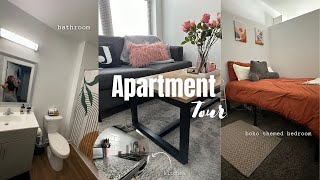 My Furnished Apartment Tour 2024 First Apartment at 21 [upl. by Sivert]