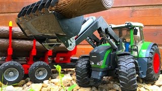 BRUDER TOYS RC New Traktor Fendt 936 Vario [upl. by Eddana]