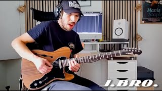 JBRO Custom guitars  Impro by Théo Cormier with Rosewood [upl. by Rammus377]