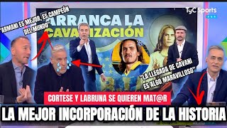 Comenzó la Cavanimania y los descendidos no disimulan que se quieren matr [upl. by Latterll]