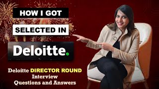 Deloitte Director Round Interview Questions  Deloitte Interview Experience [upl. by Hay]