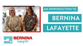 BERNINA Lafayette an Introduction [upl. by Apurk365]