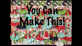 Introduction to RickRackRubys Tutorial Series on Making Ornaments from Precut Fabrics [upl. by Nagear]