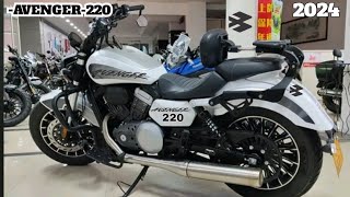 New Bajaj Avenger 220 Crusier 2024 Model  Price New Features Mileage amp Launch Date  2024 Avenger [upl. by Aoh]