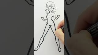 Comment dessiner et colorier miraculous  How to Draw and Colour ladybug [upl. by Yarahs64]