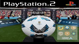 PS2  PWE 2425 Todas las Divisiones Argentinas [upl. by Ellecram]