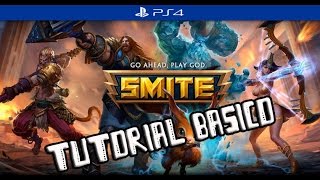 SMITE Ps4 Tutorial básico  3vs3 [upl. by Elocen]