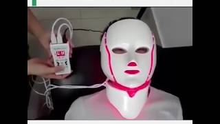 DermaLight™ LED Light Therapy Face Mask Anti Aging Acne [upl. by Eillit]