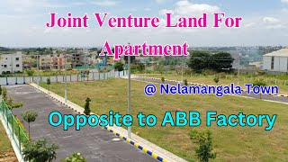 Joint Venture Land For Apartment  Nelamangala Town 984 526 6226996 428 2555 [upl. by Suryt353]