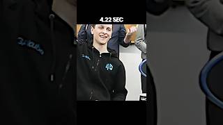 Feliks zemdegs solve cube 422 sec world record 2018 viral rubikscube shorts [upl. by Nnaylime]