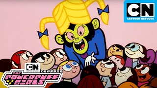 Mojo Jojo Slumber Party  Classic Powerpuff Girls Mega Compilation  Cartoon Network [upl. by Kinna]