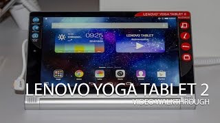 Lenovo Yoga Tablet 2 video walkthrough [upl. by Asssilem340]