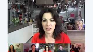 Making Pasta With Nigella Lawson  A Google Plus Hangout [upl. by Yelbmik]