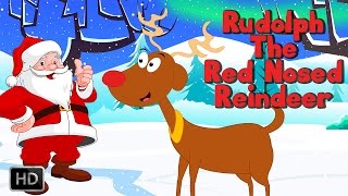 Rudolph The Red Nosed Reindeer Christmas Carols With Lyrics [upl. by Dunc637]