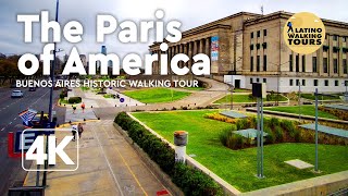 Recoleta Buenos Aires 4k Walking Tour [upl. by Ovatsug]